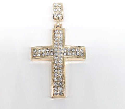 Plated Cross Pendant