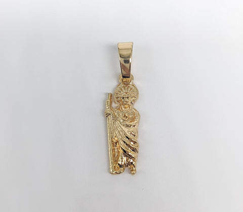 Plated Saint Jude Pendant