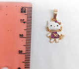 Plated Hello Kitty Pendant