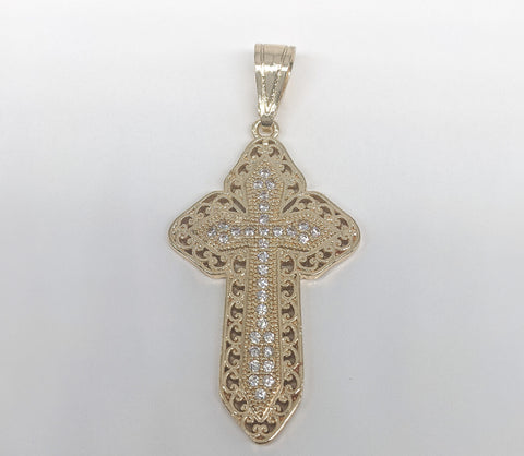 Plated Cross Pendant