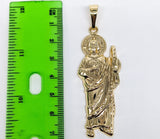 Plated Saint Jude Thaddaeus Pendant