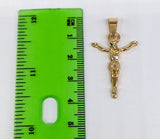 Plated Dainty Cross Pendant