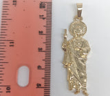 Plated Saint Jude Pendant