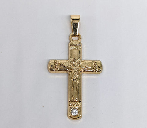 Plated Cross Pendant