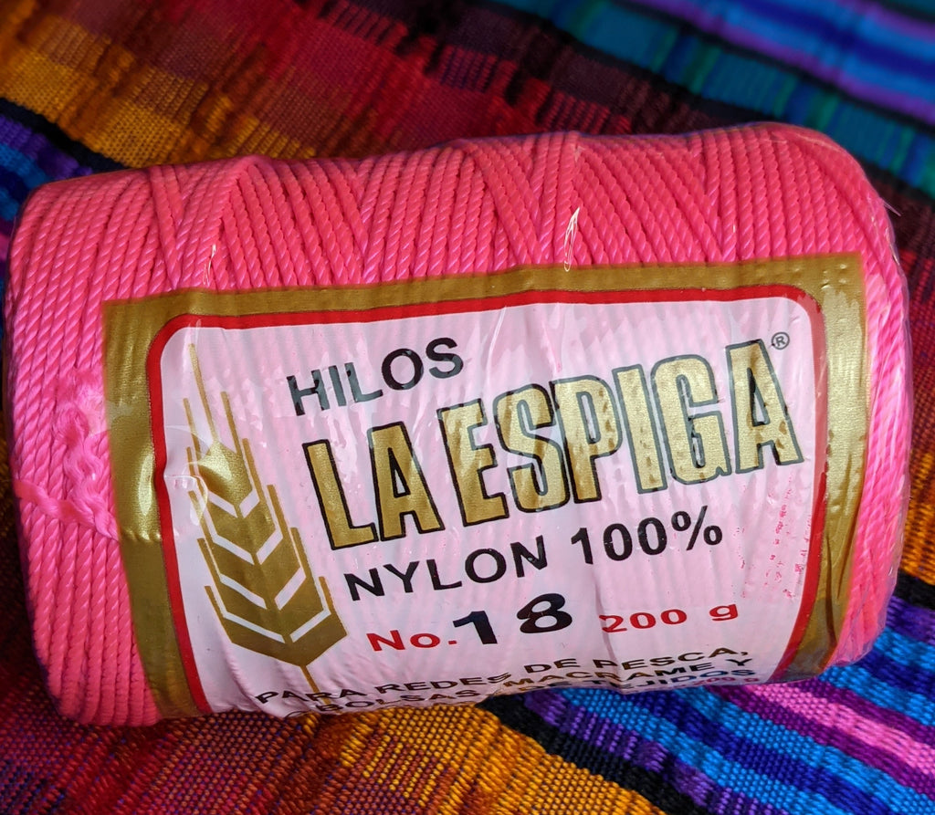 Pink Tones #18 Nylon Thread Rope String Cord – Bazar Mayan