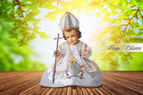 Baby Jesus Dress Clothing / Vestuario Para Niño Dios Papa Blanco