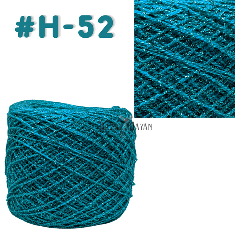Green 100g Crystal Glitter Crochet Mexican Yarn Hilo Estambre Cristal #H-52