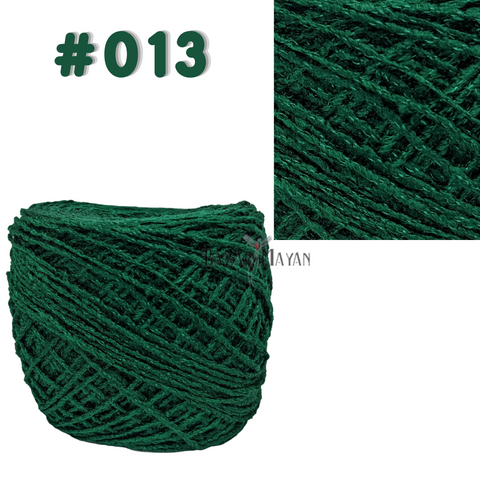 Green 100g Brisa Crochet Mexican Yarn Thread - Hilo Estambre Brisa Tejer #013