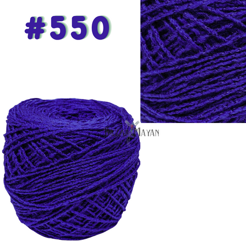 Purple 100g Brisa Crochet Mexican Yarn Thread - Hilo Estambre Brisa Tejer #550