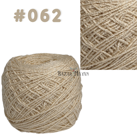 Natural 100g Brisa Crochet Mexican Yarn Thread - Hilo Estambre Brisa Tejer #062