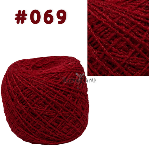 Red 100g Brisa Crochet Mexican Yarn Thread - Hilo Estambre Brisa Tejer #069