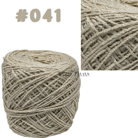 Natural 100g Brisa Crochet Mexican Yarn Thread - Hilo Estambre Brisa Tejer #041