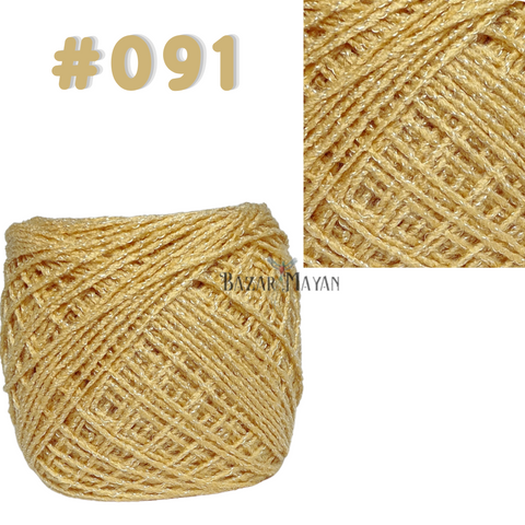Natural 100g Brisa Crochet Mexican Yarn Thread - Hilo Estambre Brisa Tejer #091