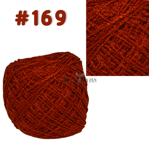 Orange 100g Brisa Crochet Mexican Yarn Thread - Hilo Estambre Brisa Tejer #169