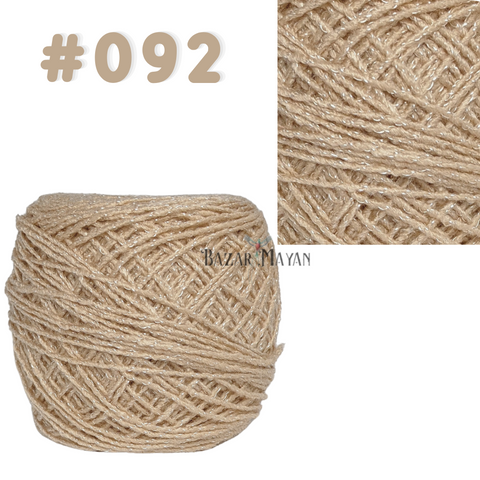 Natural 100g Brisa Crochet Mexican Yarn Thread - Hilo Estambre Brisa Tejer #092