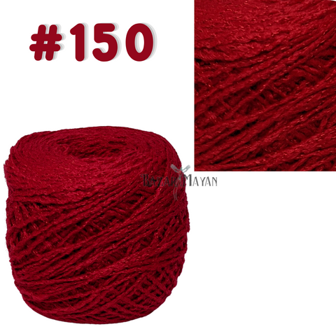 Red 100g Brisa Crochet Mexican Yarn Thread - Hilo Estambre Brisa Tejer #150