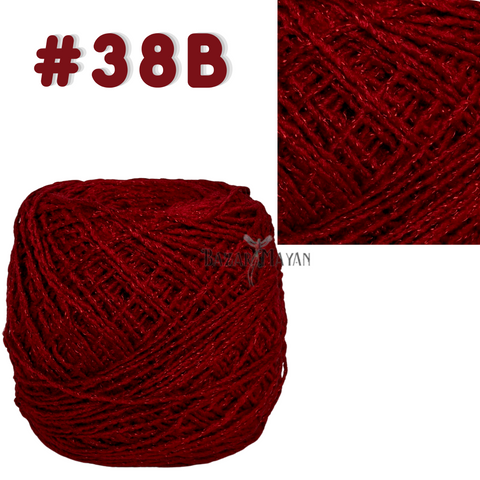 Red 100g Brisa Crochet Mexican Yarn Thread - Hilo Estambre Brisa Tejer #38B