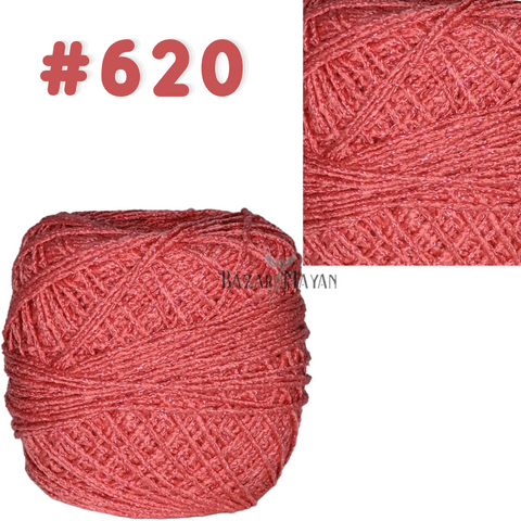Pink 100g Brisa Crochet Mexican Yarn Thread - Hilo Estambre Brisa Tejer #620
